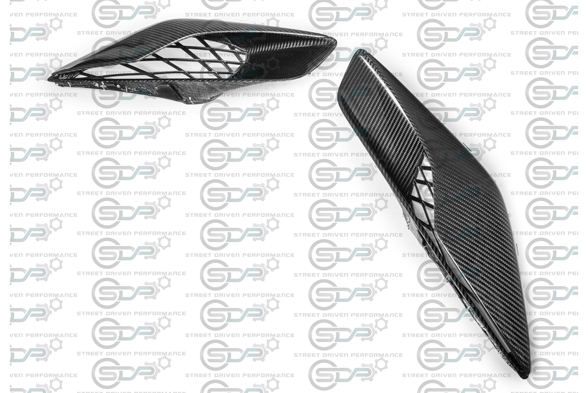 2014-2019 C7 - Corvette - Carbon Fiber Rear Quarter Panel Vents - Z06 Style
